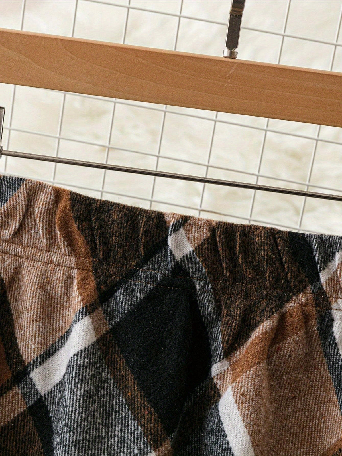 Clara | Women's Flowing Plaid A-Line Skirt