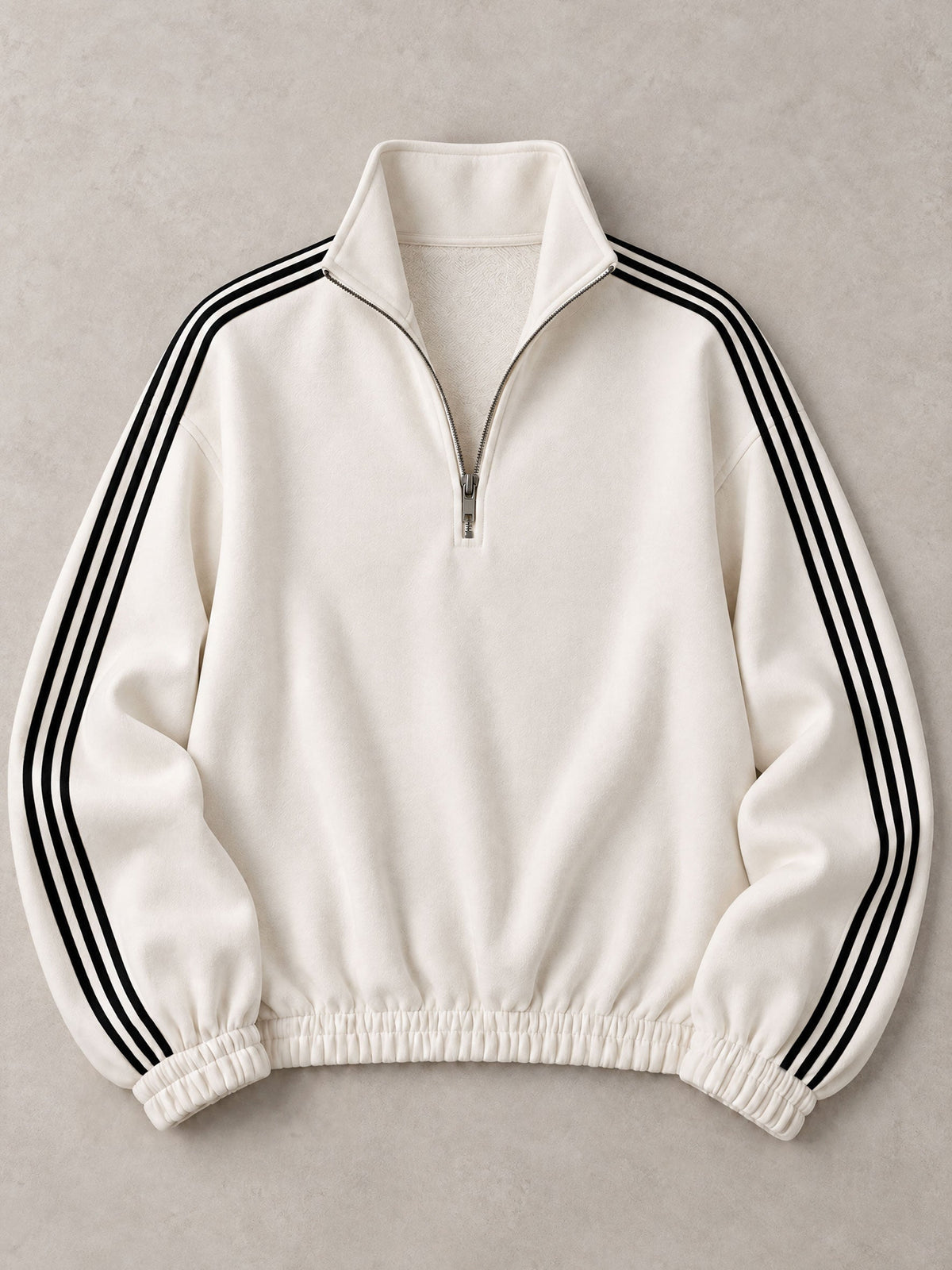 Gwendolyn | Women's Half-Zip Sweatshirt & Wide-Leg Pants Set