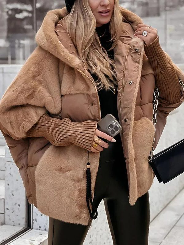 Sabine-Phyllis | Women's Hooded Longline Puffer Coat