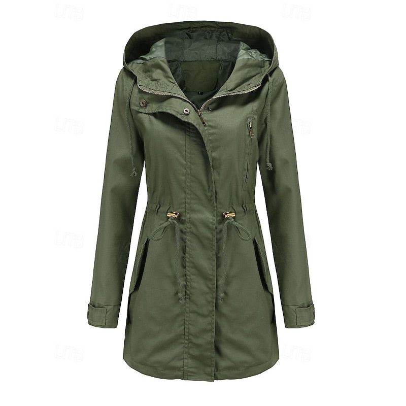 Zelda | Women's Hooded Longline Puffer Coat