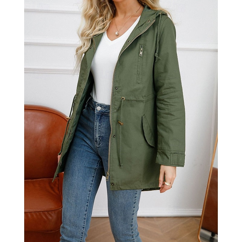 Zelda | Women's Hooded Longline Puffer Coat