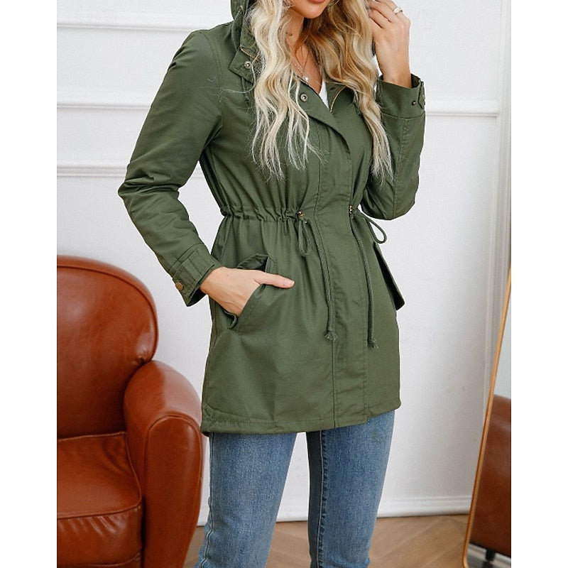Zelda | Women's Hooded Longline Puffer Coat
