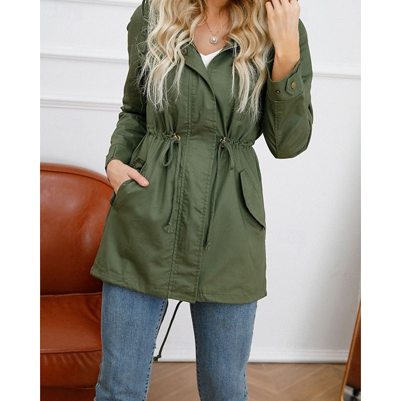 Zelda | Women's Hooded Longline Puffer Coat