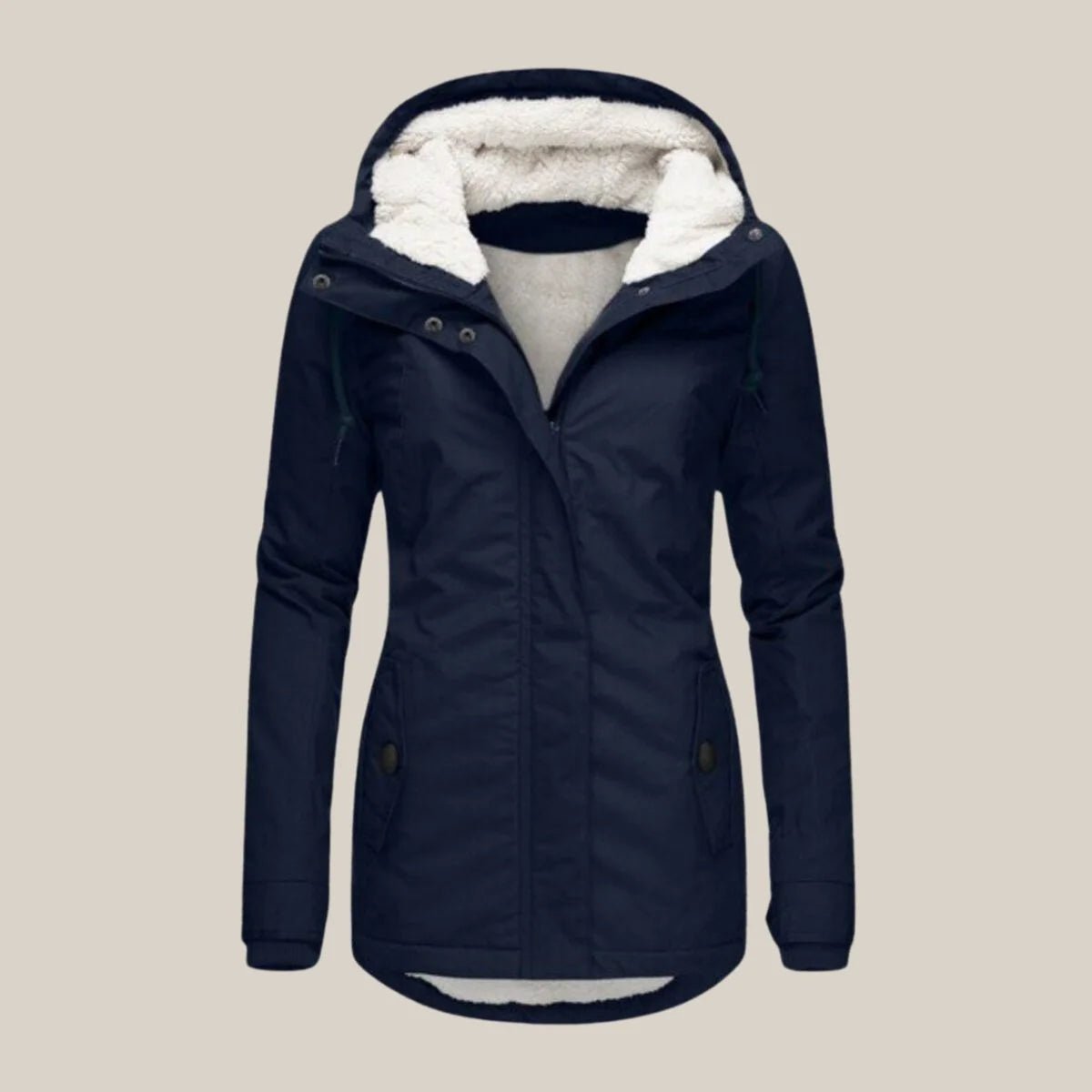 Leonora-Josephine | Women's Hooded Sherpa-Lined Quilted Jacket