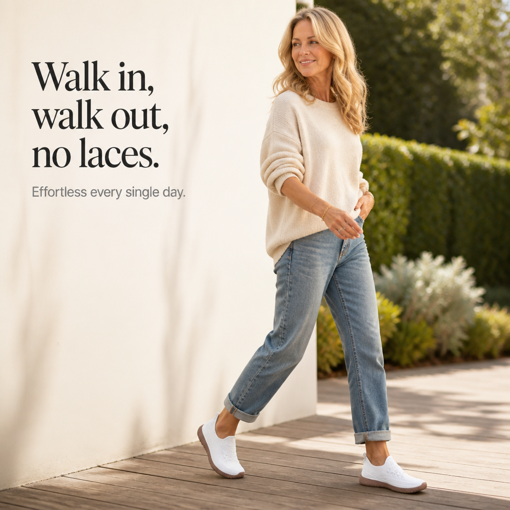 Opal | Women's Knit Mesh Slip-On Sneakers