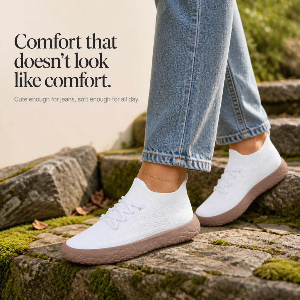 Opal | Women's Knit Mesh Slip-On Sneakers