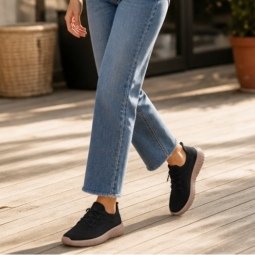 Opal | Women's Knit Mesh Slip-On Sneakers