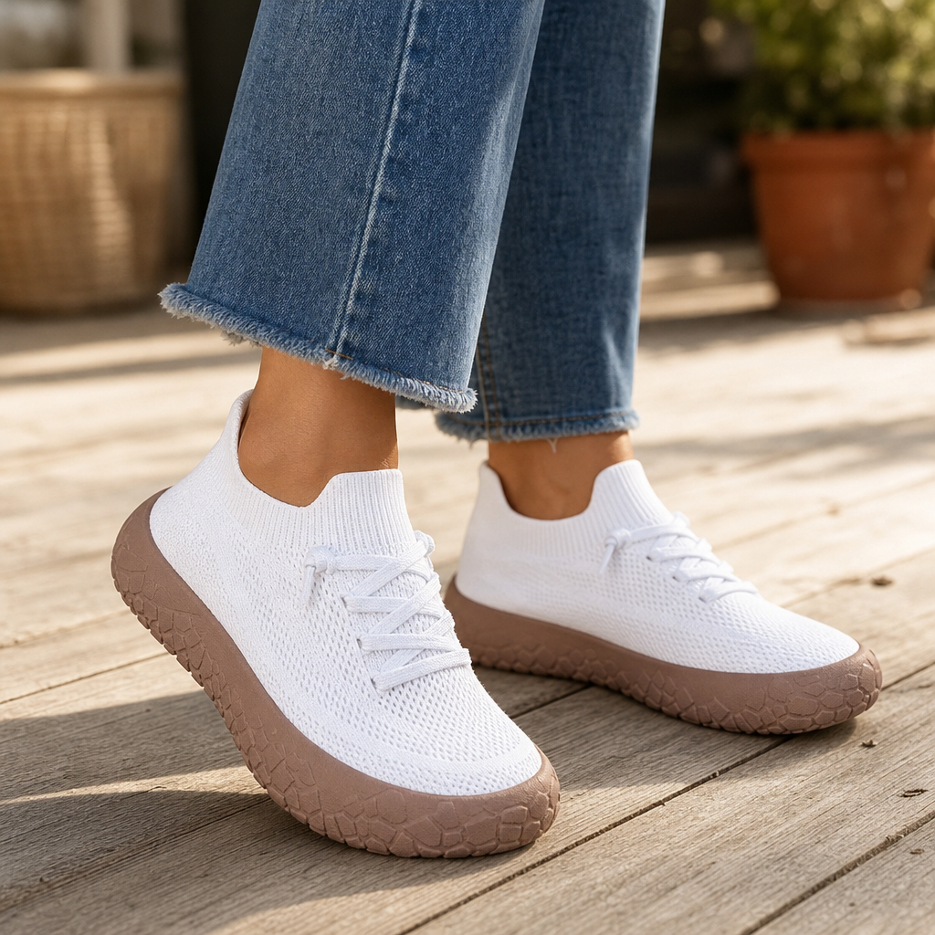 Opal | Women's Knit Mesh Slip-On Sneakers