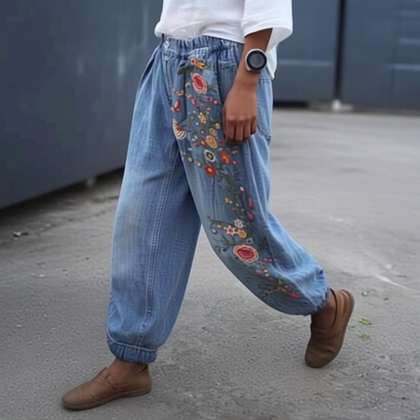 Alma-Edith | Women's Lantern Cargo Pants