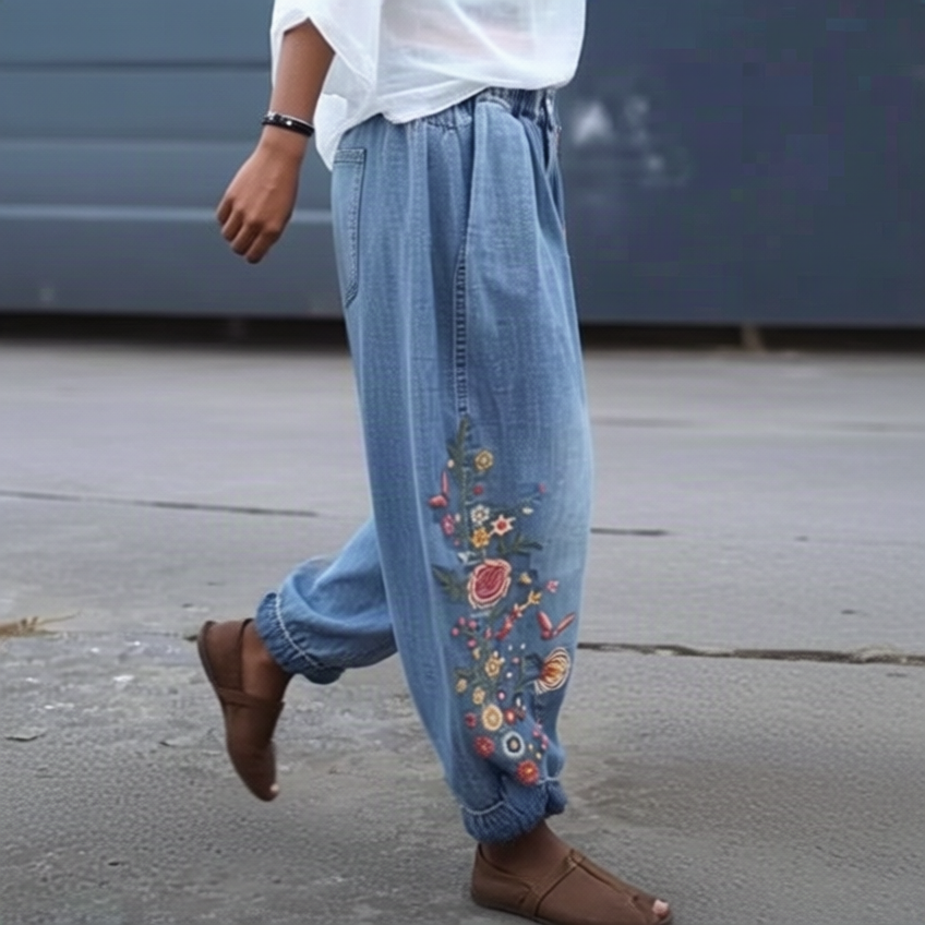 Alma-Edith | Women's Lantern Cargo Pants