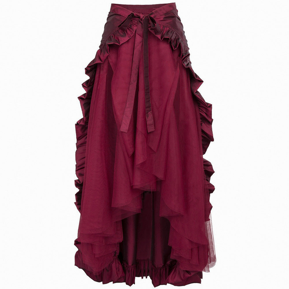 Bridget-Opal | Women's Layered Ruffle Maxi Skirt