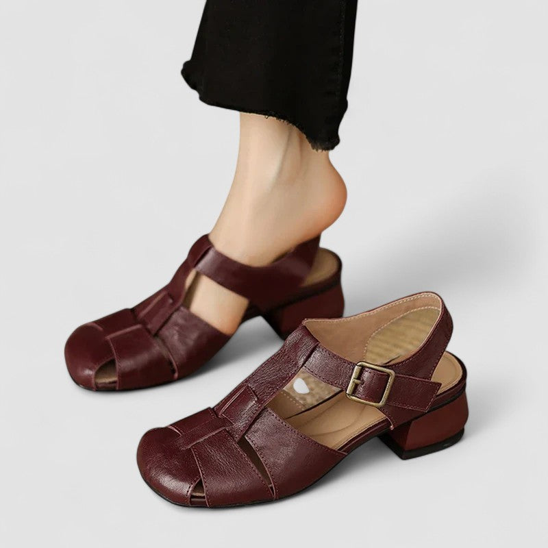 Eleanor-Leonora | Women's Mary Jane Comfort Flats