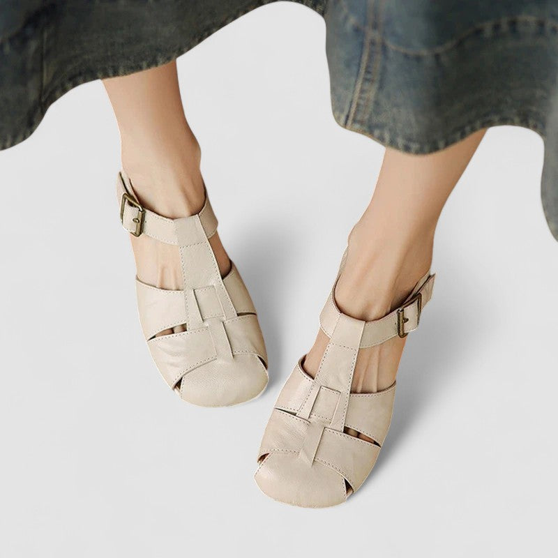 Eleanor-Leonora | Women's Mary Jane Comfort Flats