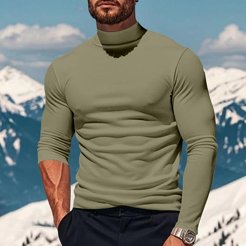 Pauline | Women's Mock Neck Long-Sleeve Top