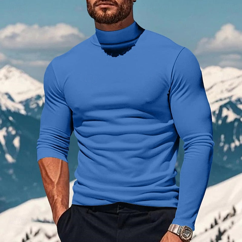 Pauline | Women's Mock Neck Long-Sleeve Top
