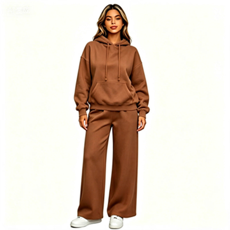 Stella | Women's Oversized Hoodie & Wide-Leg Jogger Set