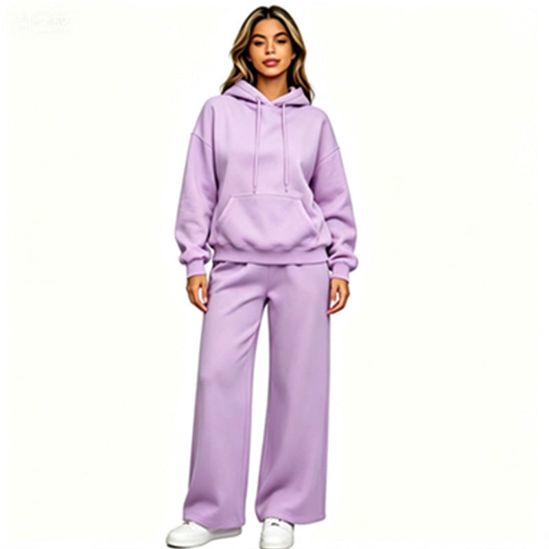 Stella | Women's Oversized Hoodie & Wide-Leg Jogger Set