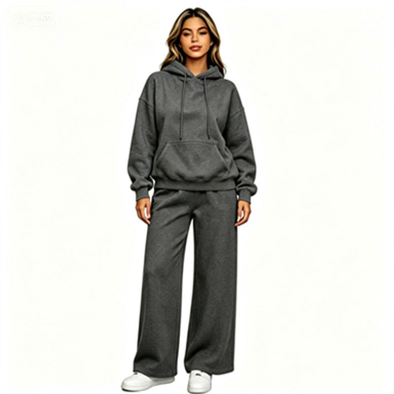Stella | Women's Oversized Hoodie & Wide-Leg Jogger Set