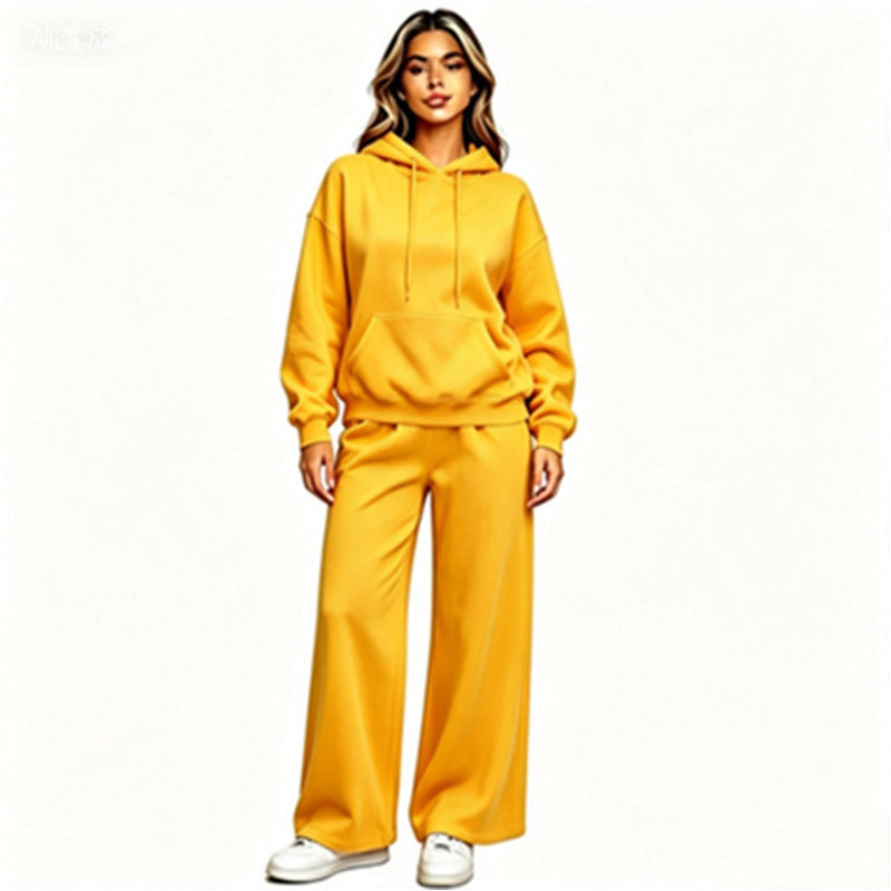 Stella | Women's Oversized Hoodie & Wide-Leg Jogger Set