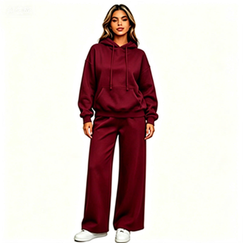 Stella | Women's Oversized Hoodie & Wide-Leg Jogger Set