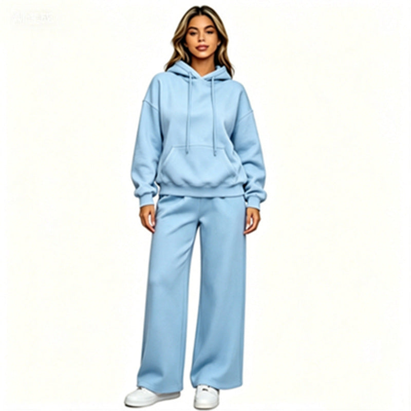 Stella | Women's Oversized Hoodie & Wide-Leg Jogger Set