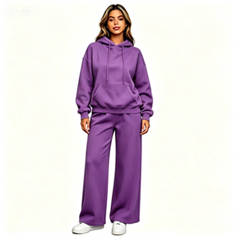 Stella | Women's Oversized Hoodie & Wide-Leg Jogger Set