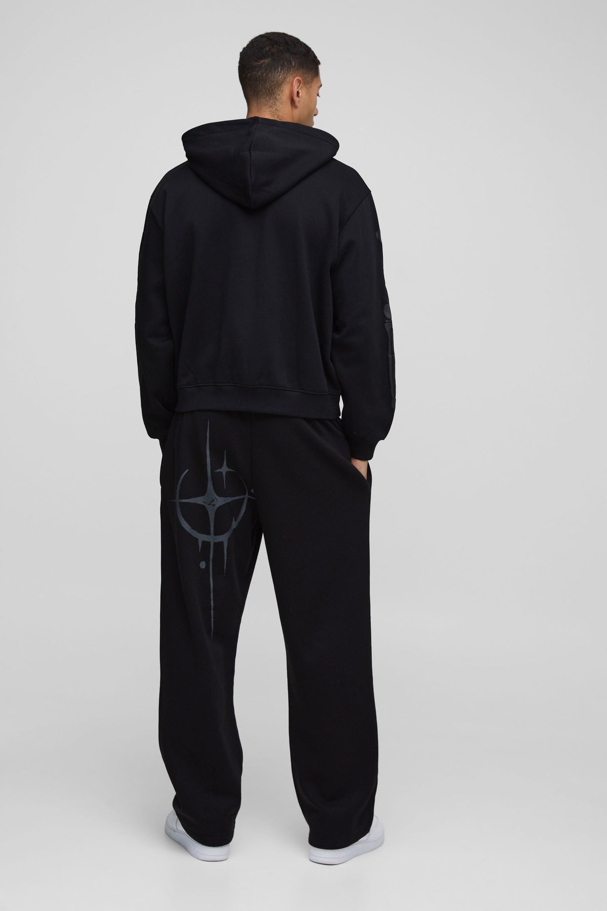 Constance-Birgit | Women's Oversized Puff-Print Zip Hoodie