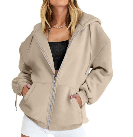 Cordelia-Colette | Women's Oversized Zip-Up Hoodie