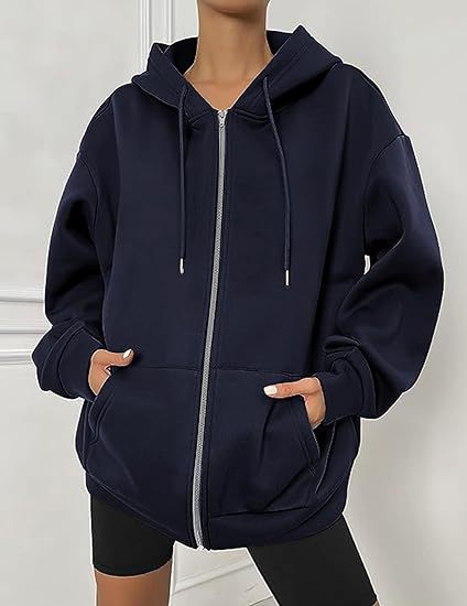 Cordelia-Colette | Women's Oversized Zip-Up Hoodie