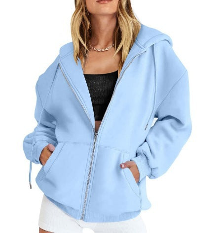 Cordelia-Colette | Women's Oversized Zip-Up Hoodie