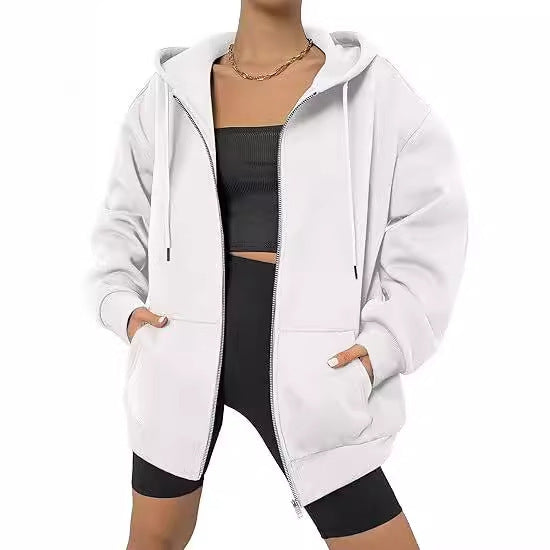 Cordelia-Colette | Women's Oversized Zip-Up Hoodie