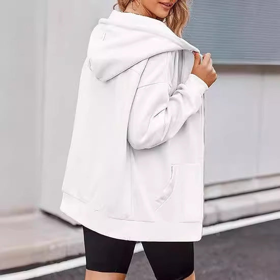 Cordelia-Colette | Women's Oversized Zip-Up Hoodie