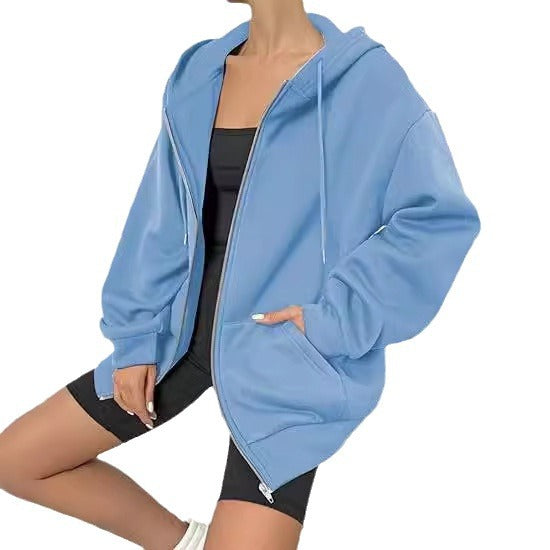 Cordelia-Colette | Women's Oversized Zip-Up Hoodie