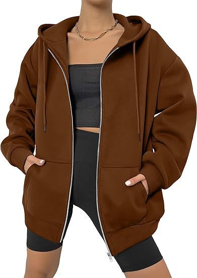 Cordelia-Colette | Women's Oversized Zip-Up Hoodie