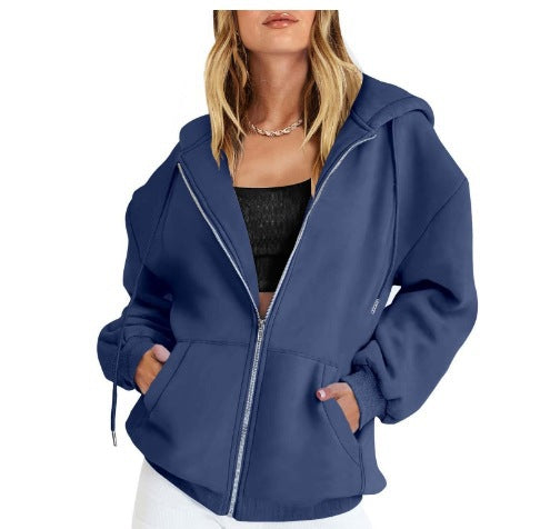 Cordelia-Colette | Women's Oversized Zip-Up Hoodie