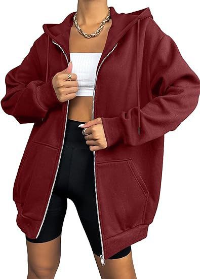 Cordelia-Colette | Women's Oversized Zip-Up Hoodie