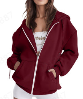 Cordelia-Colette | Women's Oversized Zip-Up Hoodie