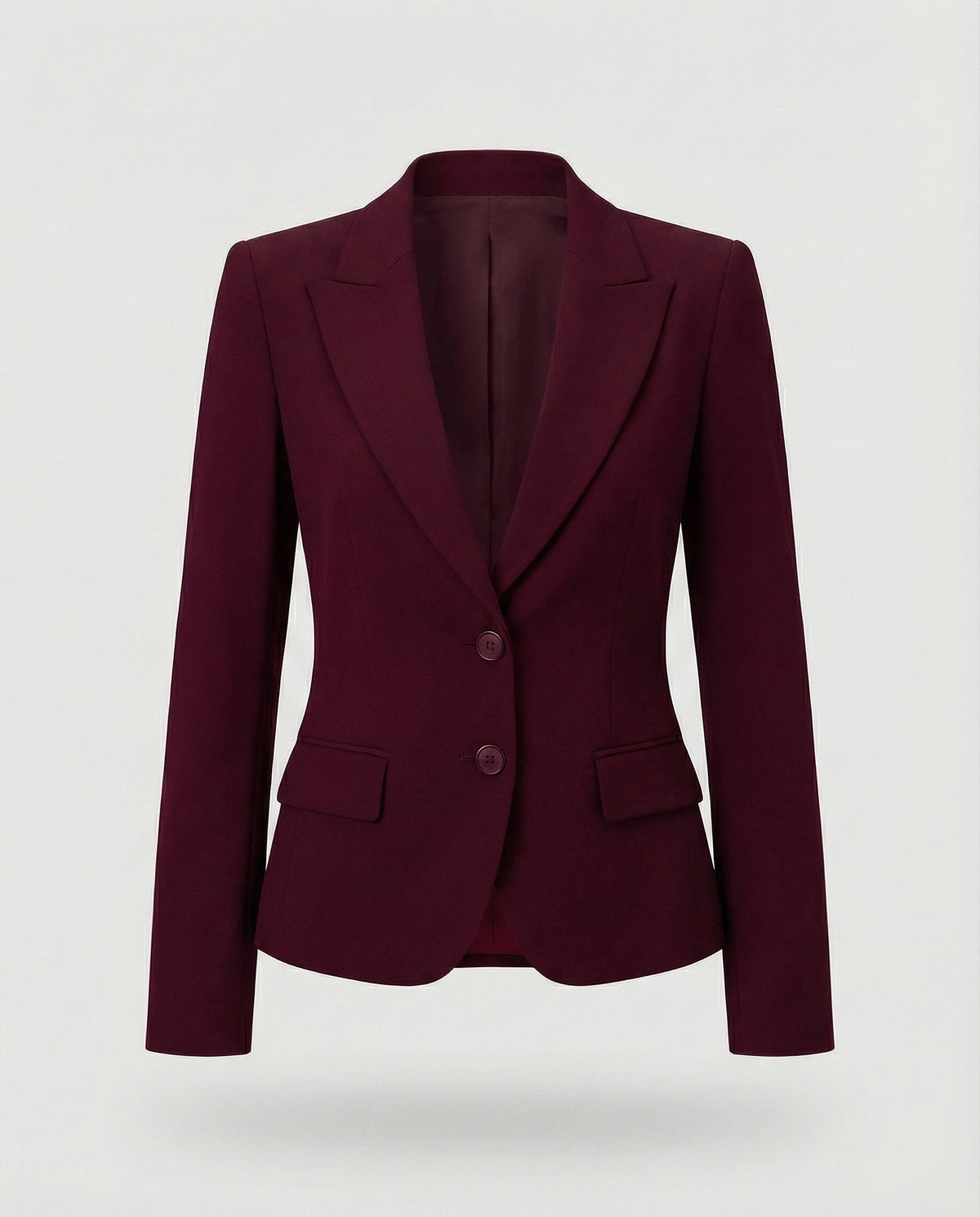 Phyllis | Women's Peplum Two-Button Business Blazer