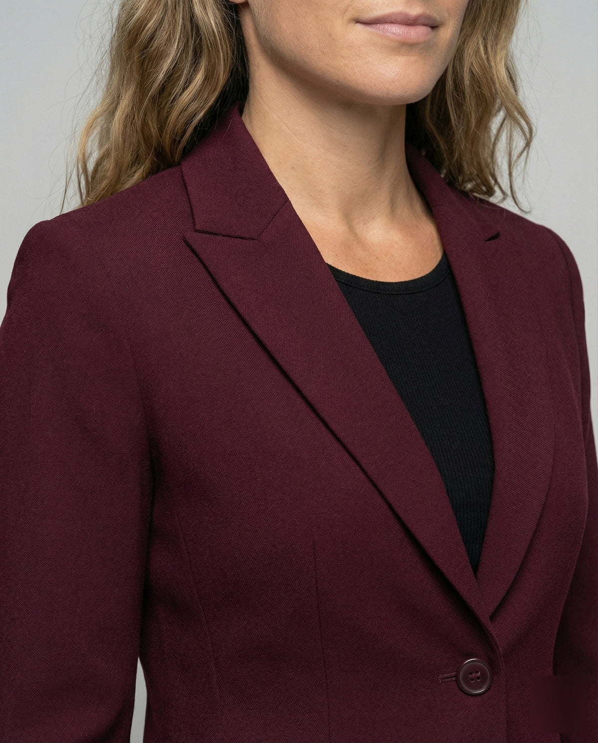Phyllis | Women's Peplum Two-Button Business Blazer