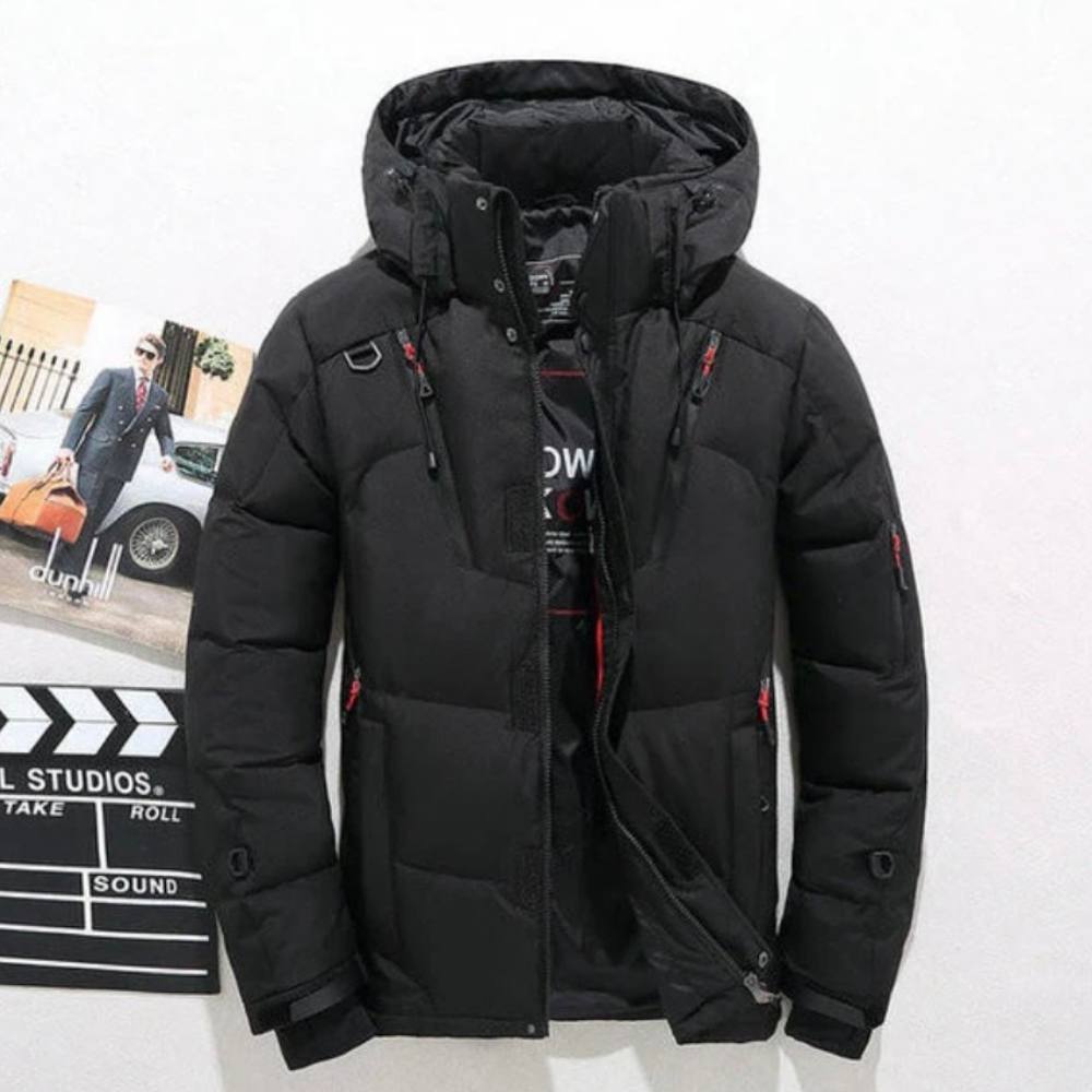 Patricia-Violet | Women's Quilted Puffer Jacket with Removable Hood