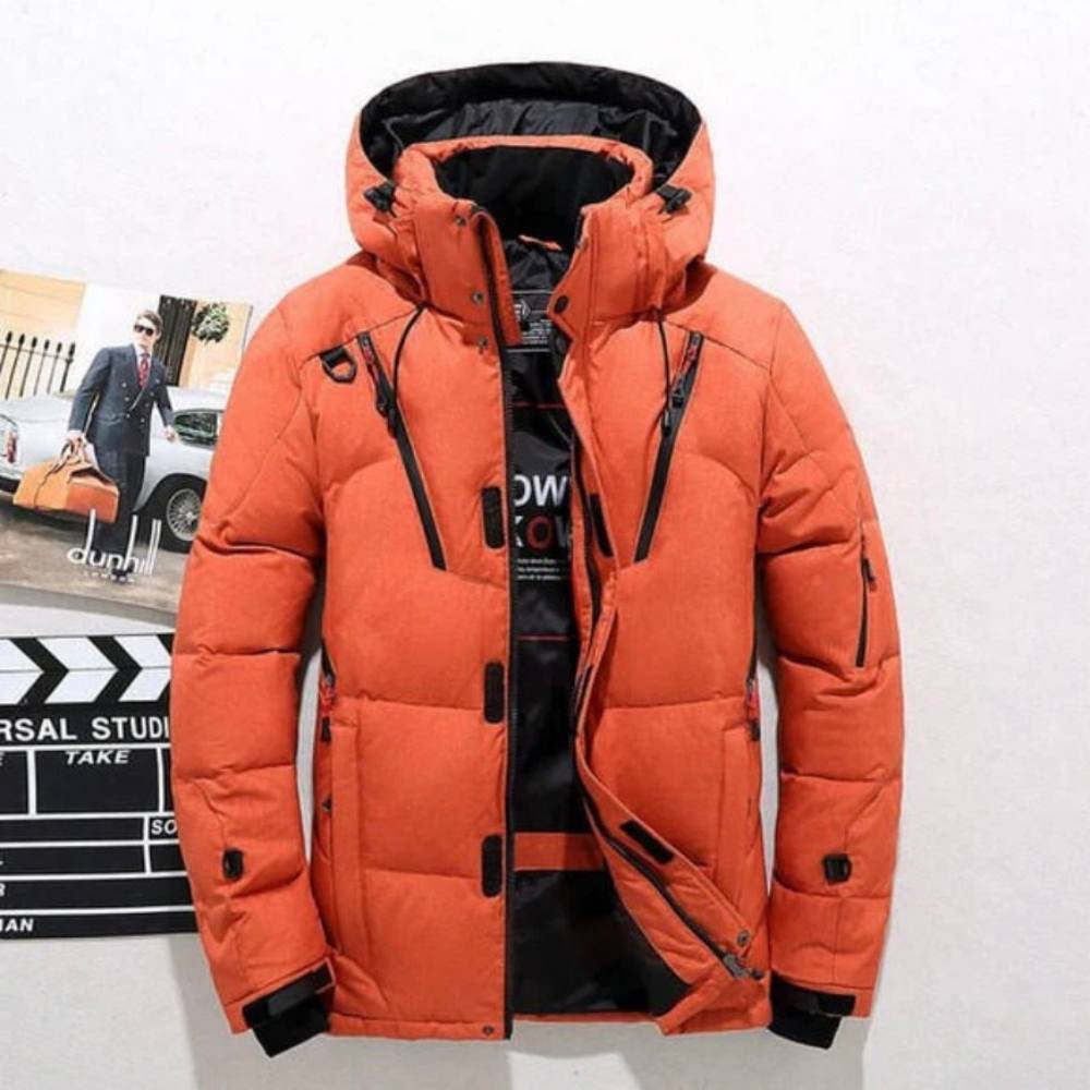 Patricia-Violet | Women's Quilted Puffer Jacket with Removable Hood