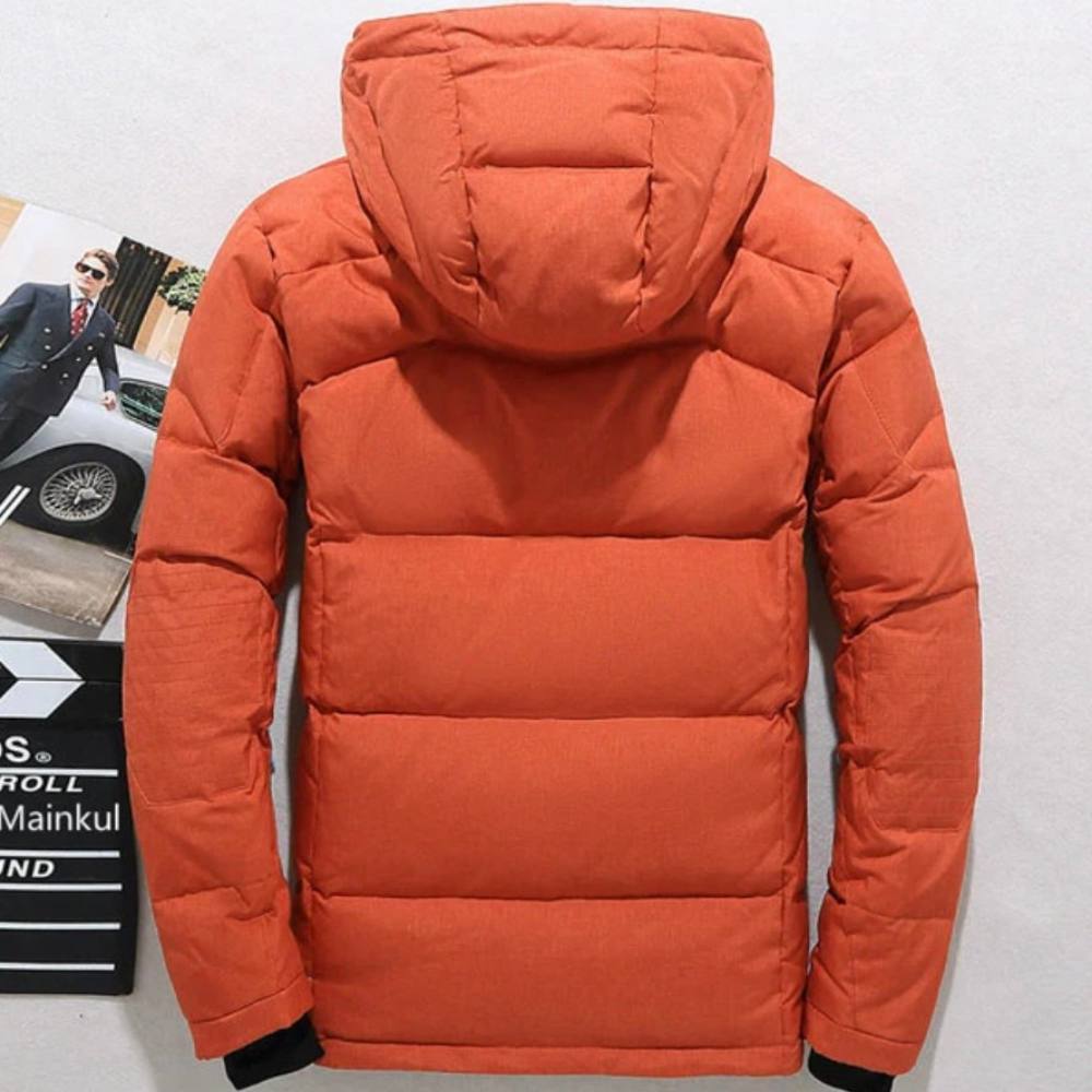 Patricia-Violet | Women's Quilted Puffer Jacket with Removable Hood