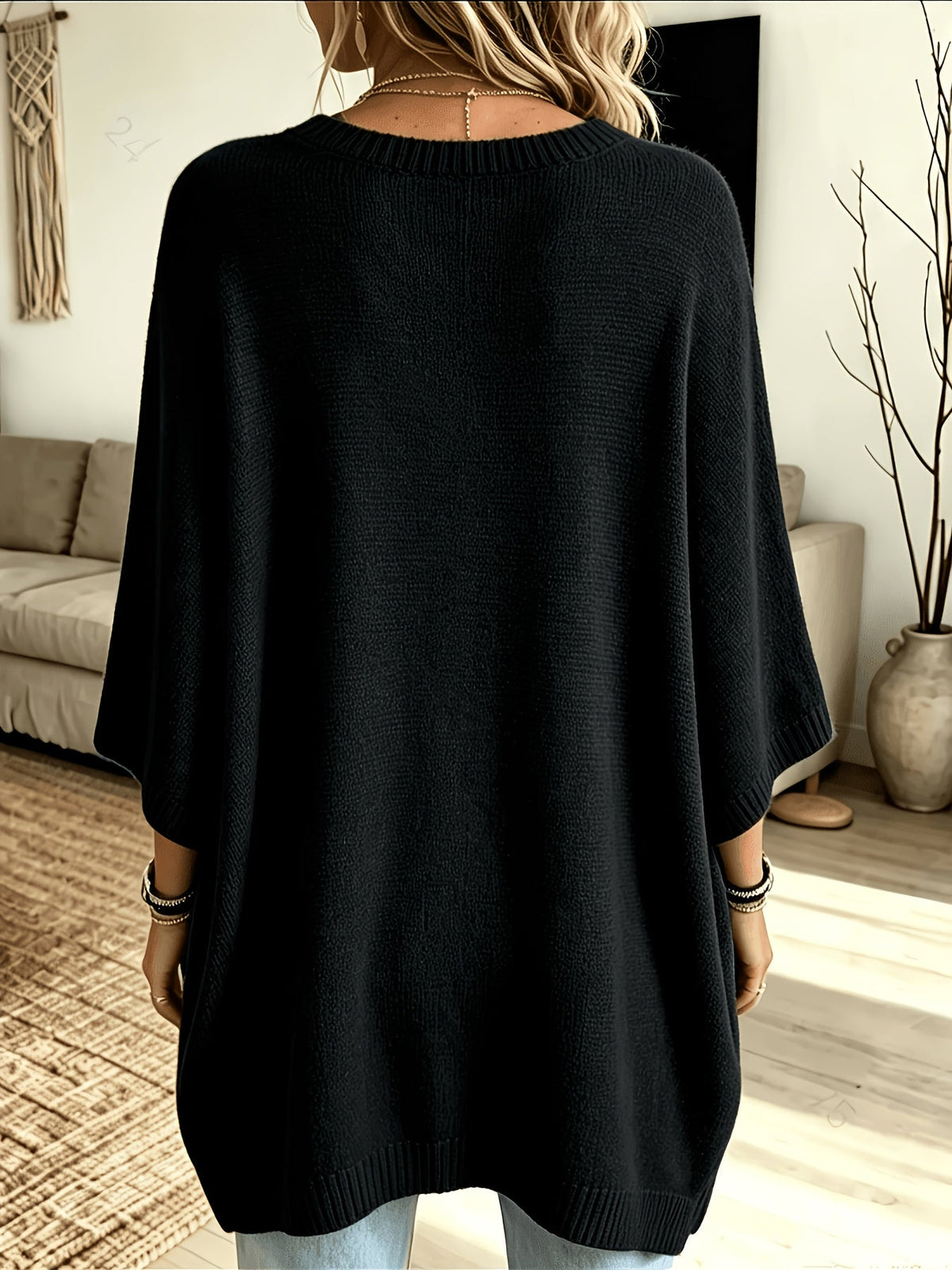 Dorothea | Women's Relaxed Batwing Knit Jumper