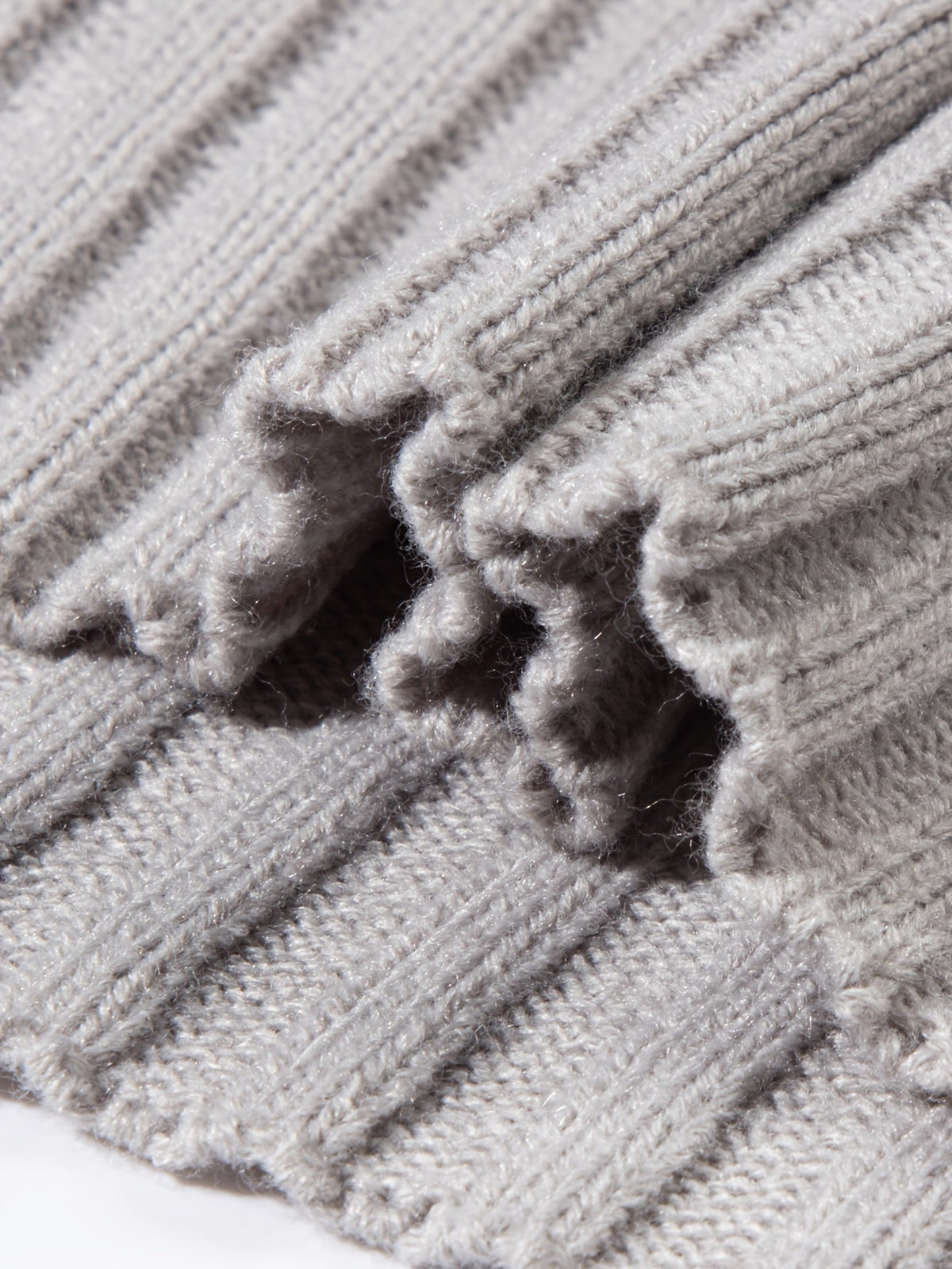 Esther-Patricia | Women's Ribbed High-Neck Relaxed-Fit Sweater