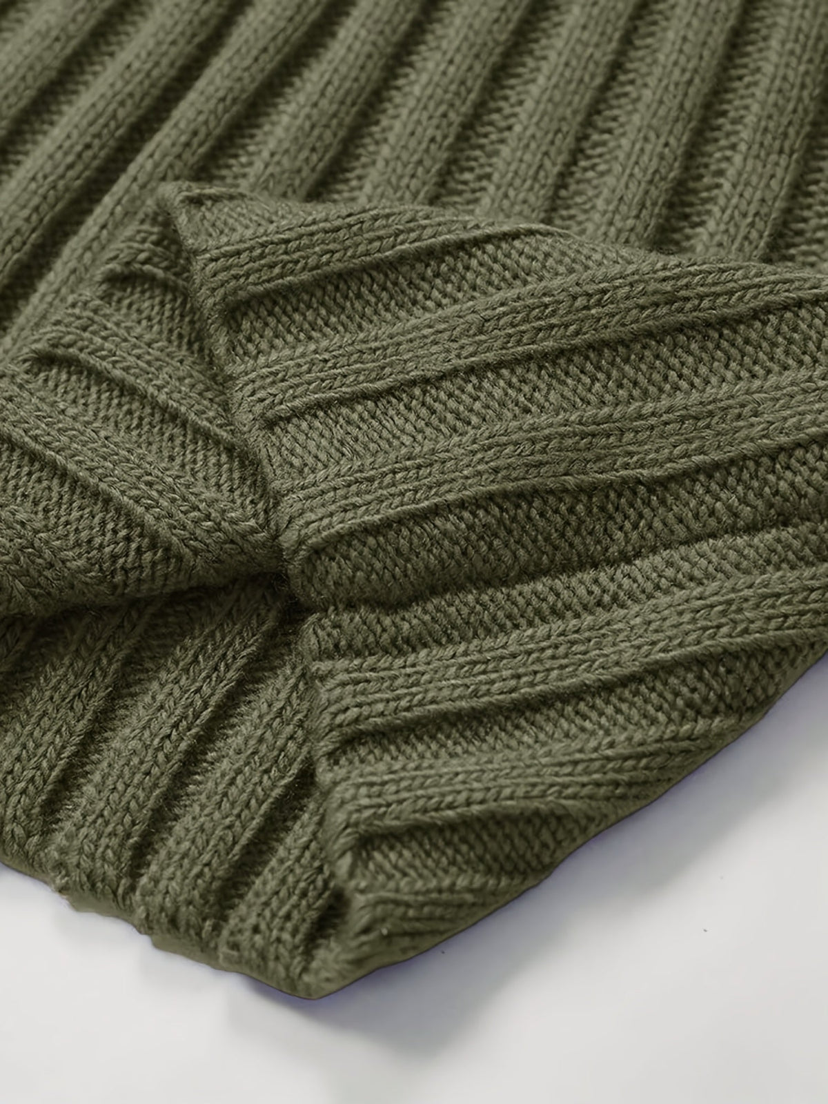 Esther-Patricia | Women's Ribbed High-Neck Relaxed-Fit Sweater