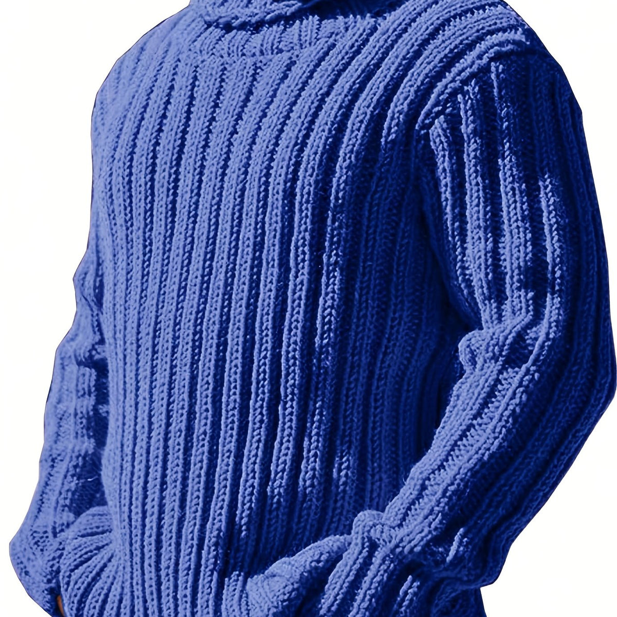 Esther-Patricia | Women's Ribbed High-Neck Relaxed-Fit Sweater