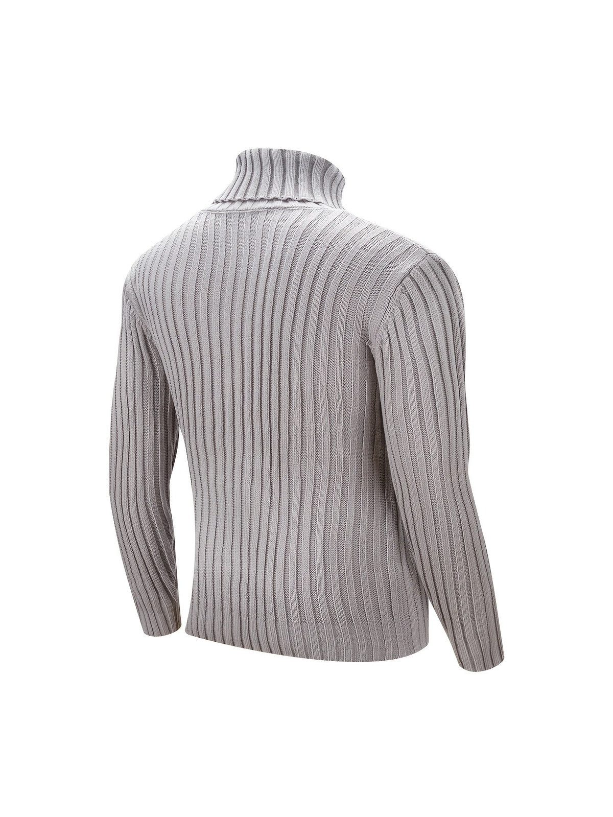 Esther-Patricia | Women's Ribbed High-Neck Relaxed-Fit Sweater