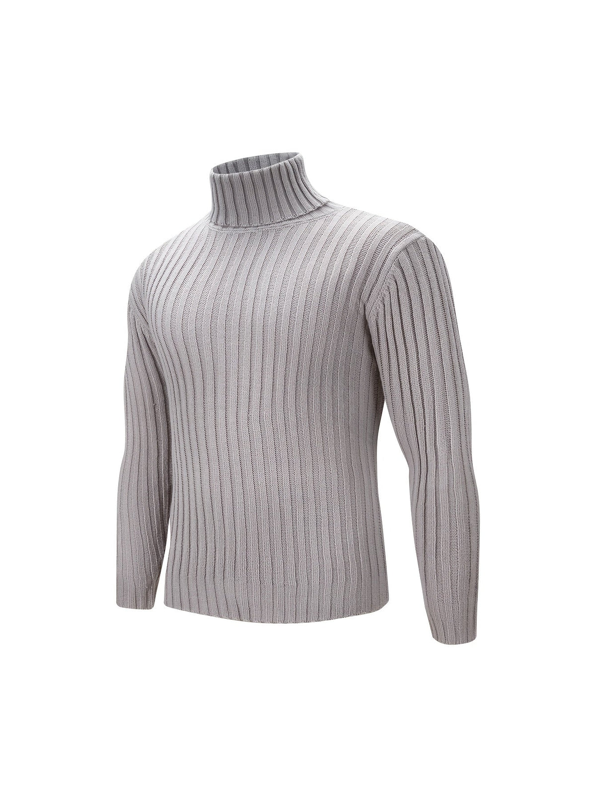 Esther-Patricia | Women's Ribbed High-Neck Relaxed-Fit Sweater
