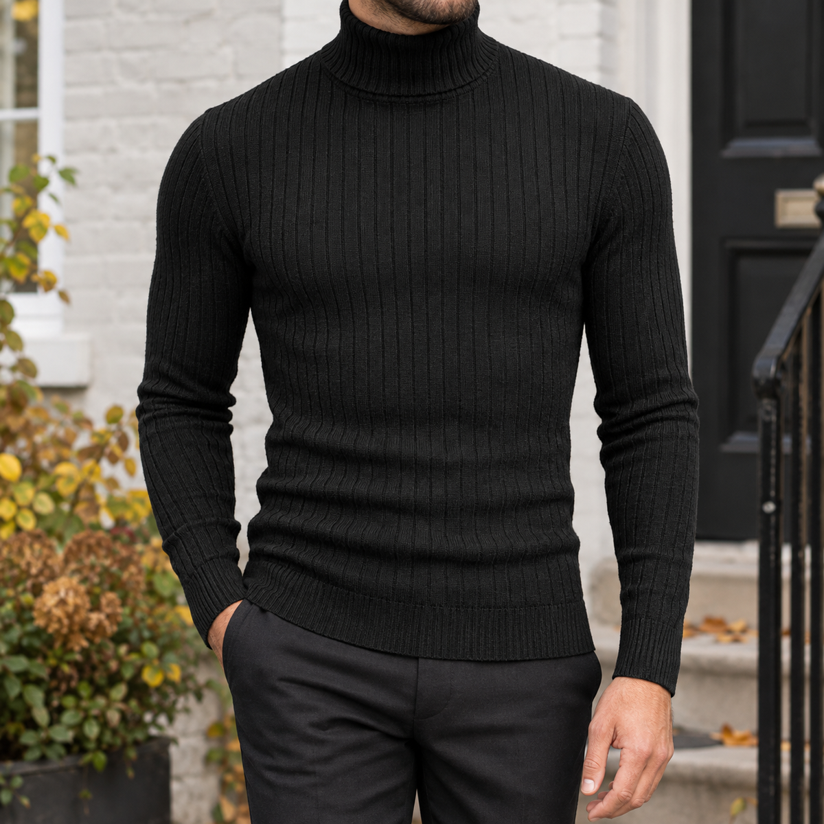 Bianca-Lottie | Women's Ribbed Turtleneck Sweater