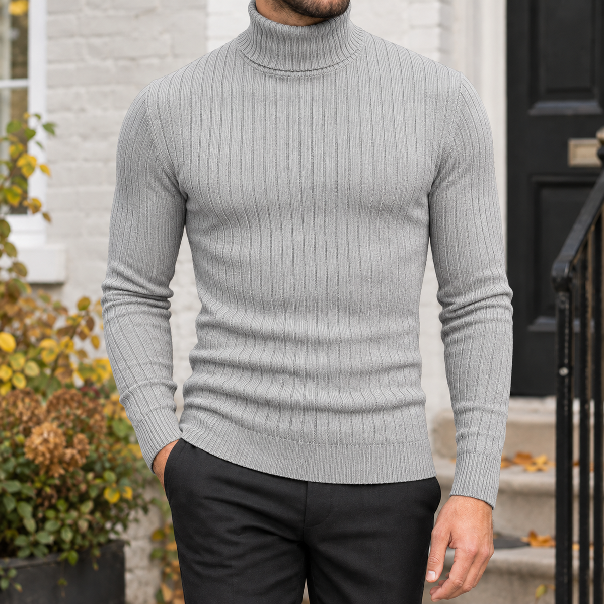 Bianca-Lottie | Women's Ribbed Turtleneck Sweater